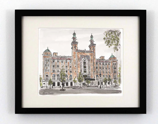 Peyton Millikan Altria Theatre Fine Art Print