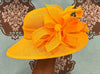 Diana Kentucky Derby Hat in Canary