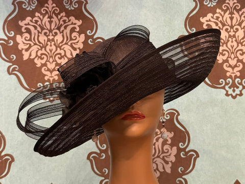 Giovannio  Gloria Dress Hat in Black