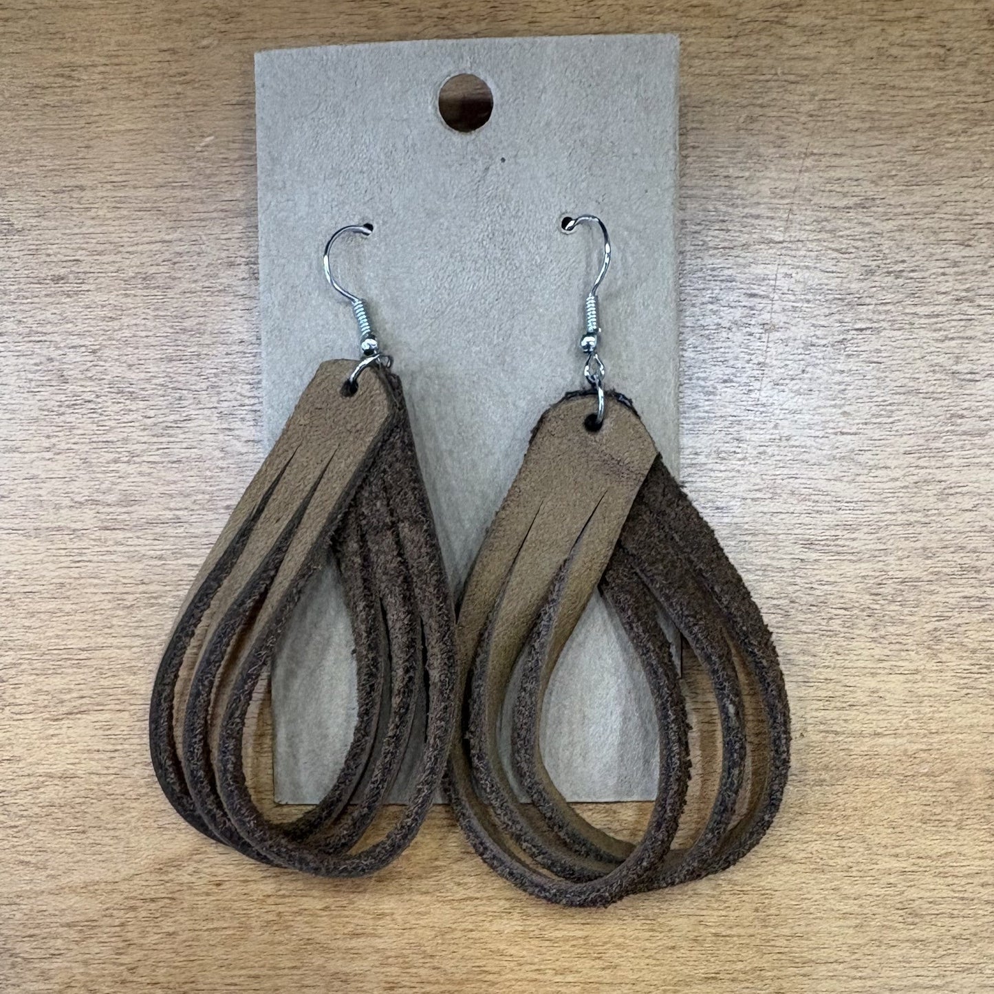 Handcrafted Leather Earrings