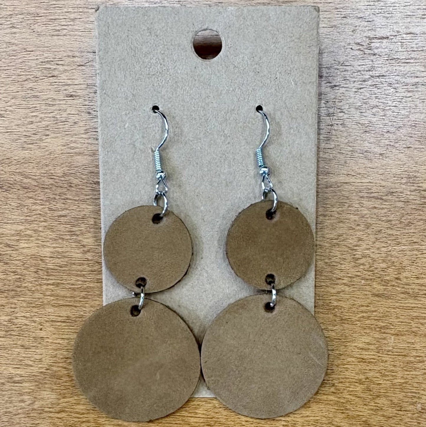 Handcrafted Leather Earrings