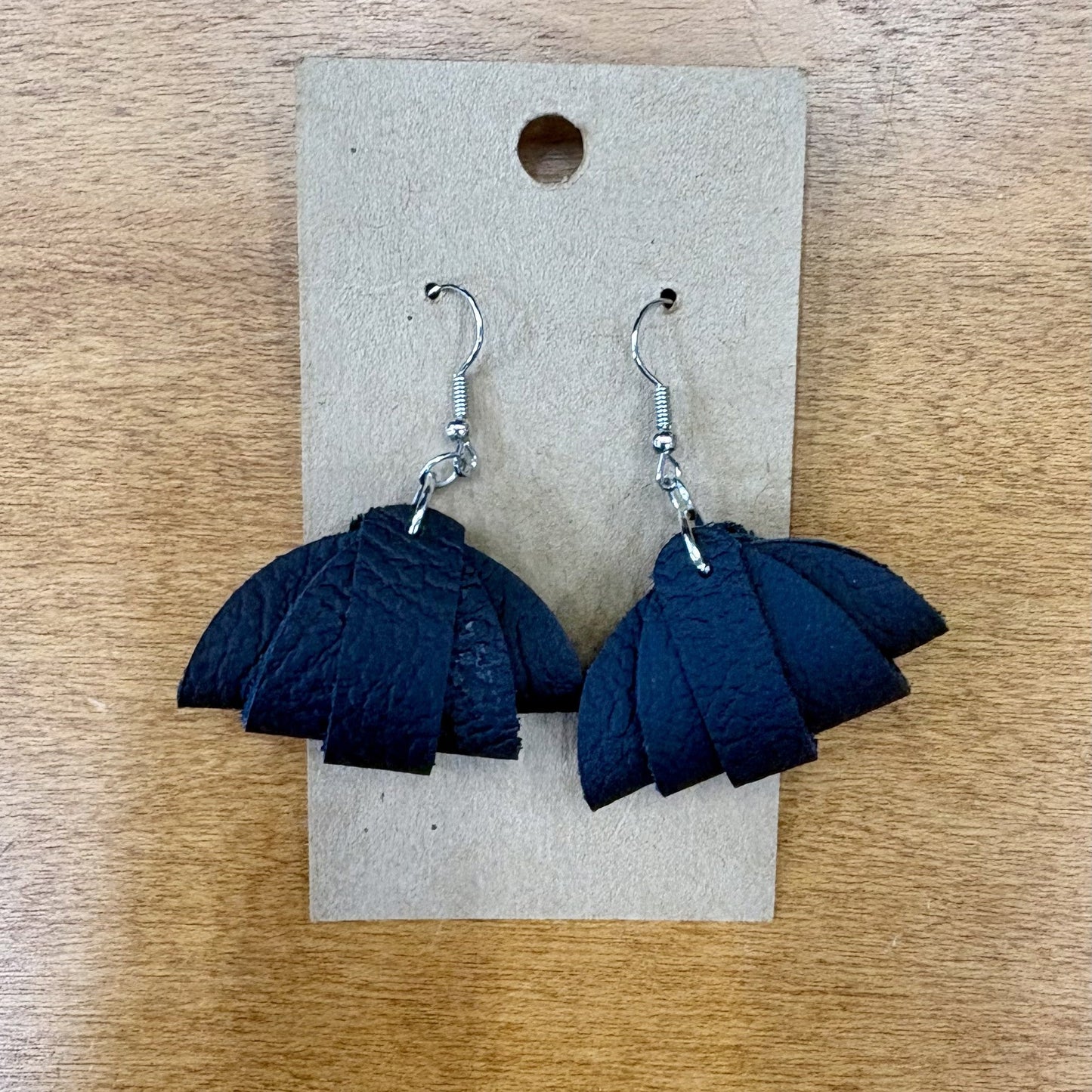 Handcrafted Leather Earrings