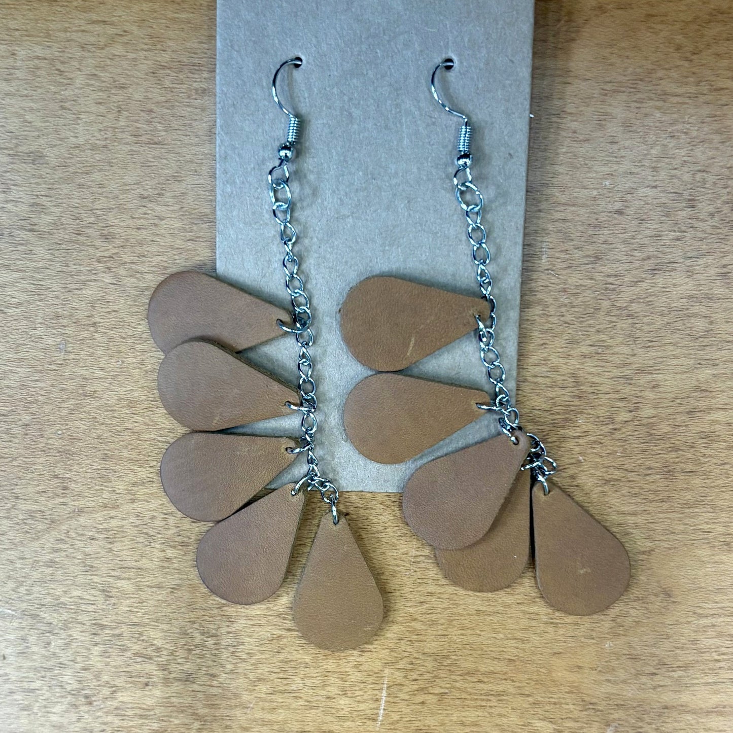 Handcrafted Leather Earrings