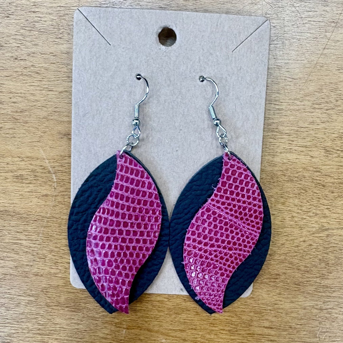 Handcrafted Leather Earrings