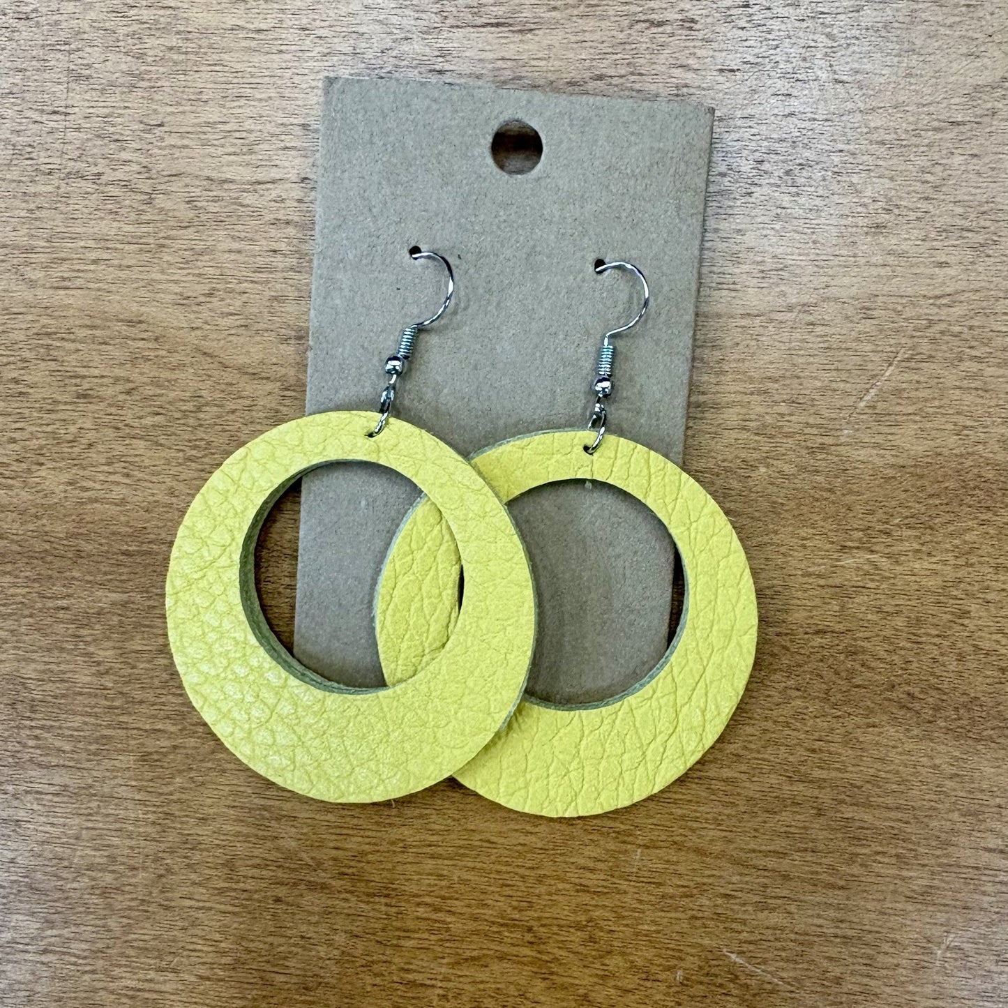 Handcrafted Leather Earrings