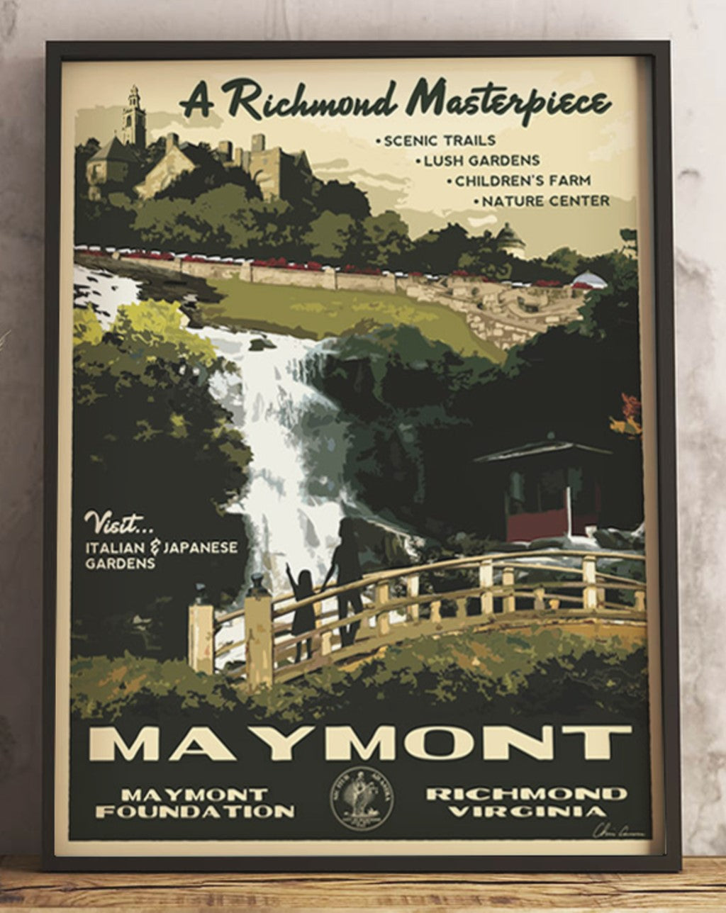 Vintage Outside RESTOCKED Mid-Century RVA Posters – MediaNoche