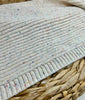 Dandillie Sprinkle Knit Ribbed Baby Blanket (available in 2 colors)