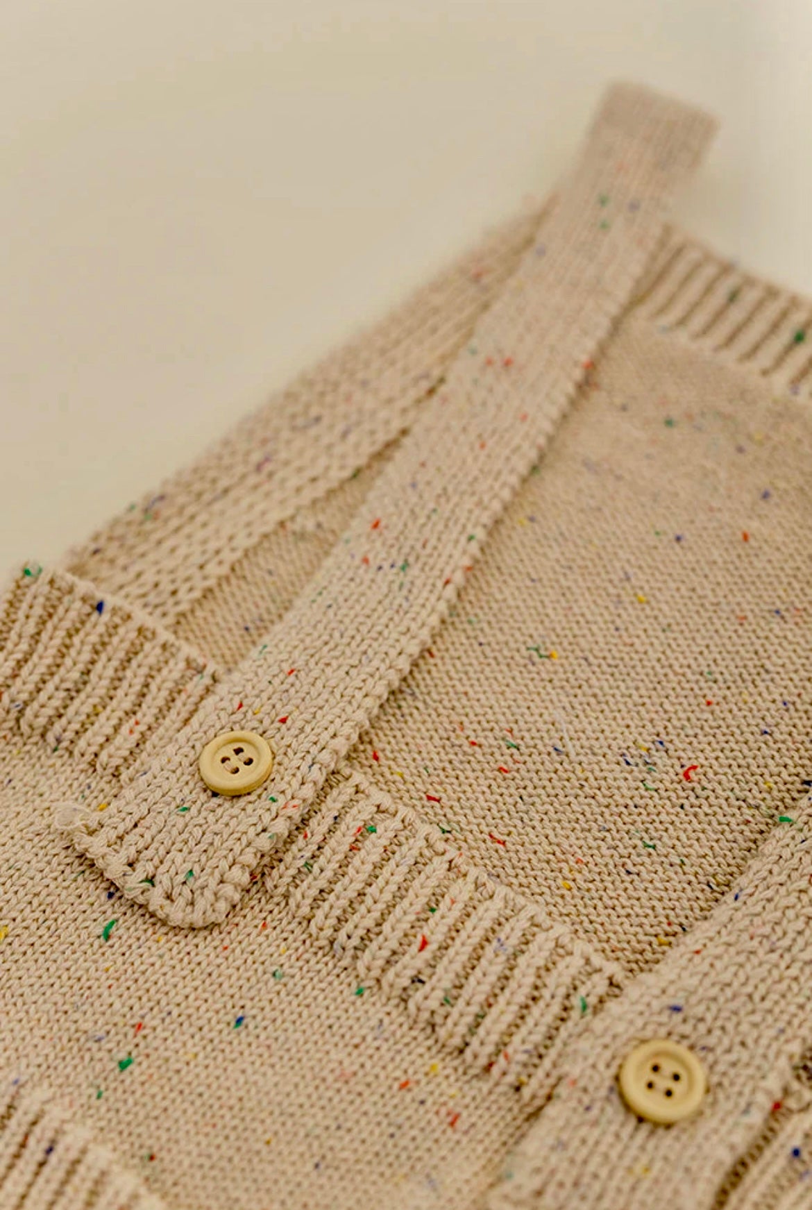 Dandillie Sprinkle Knit Top & Blommer Set in Hazelnut