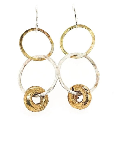 suns in orbit earrings