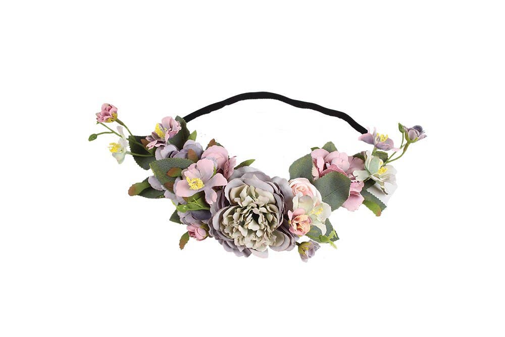 Lavender Floral Crown