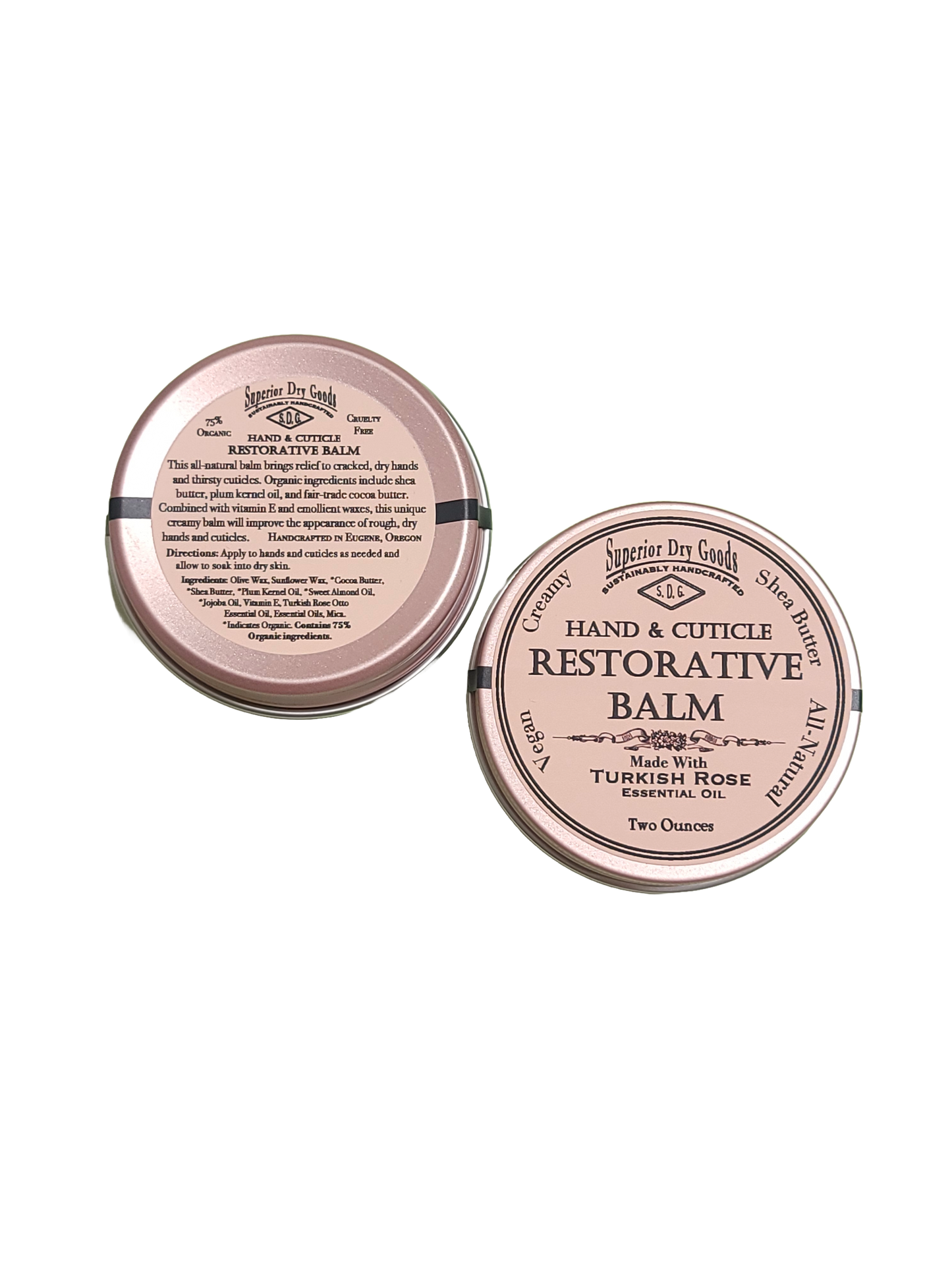 Turkish Rose Hand & Cuticle Restorative Balm