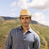 American Hat Makers Amarillo - Men's Palm Open Road Straw Hat