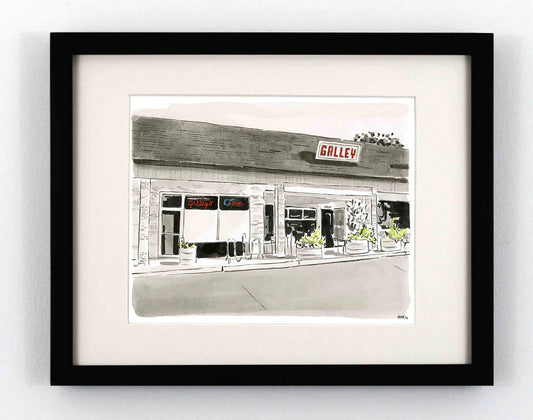 Peyton Millikan Galley Restaurant Fine Art Print