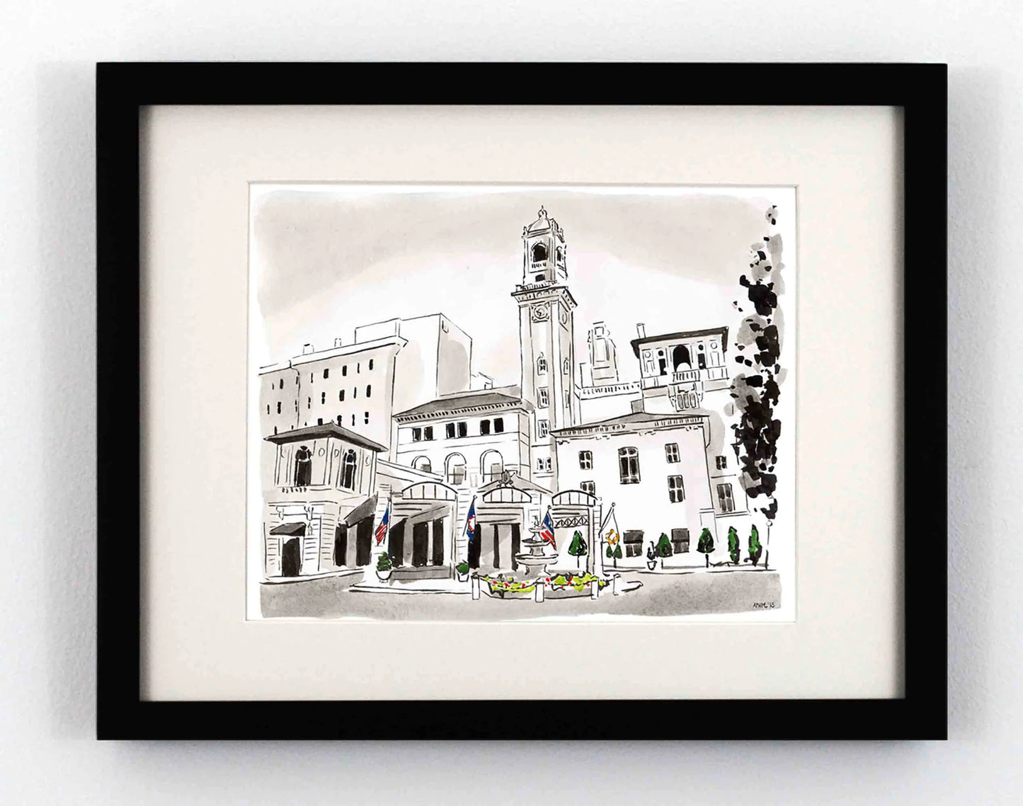 Framed Peyton Millikan Fine Art Prints 8x10