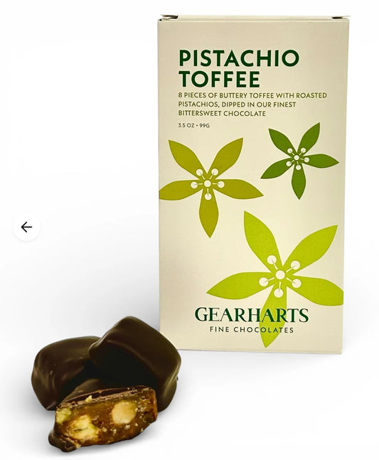 Gearharts Fine Chocolates Pistachio Toffee