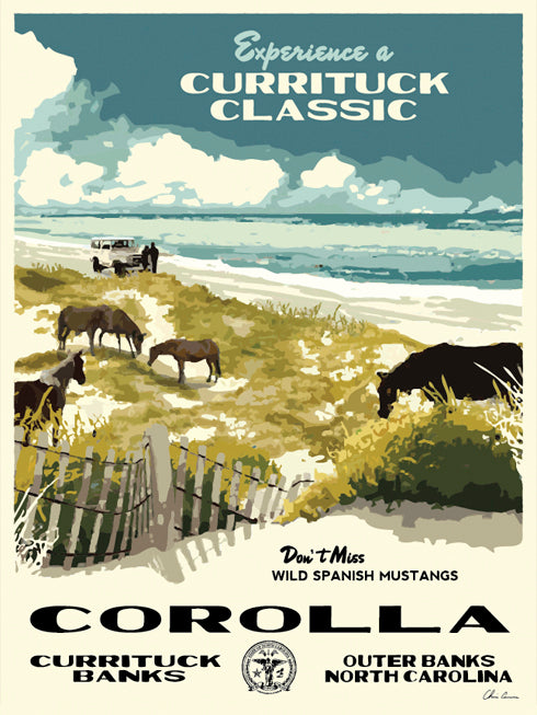 OBX Mid-Century Modern Inspired Posters