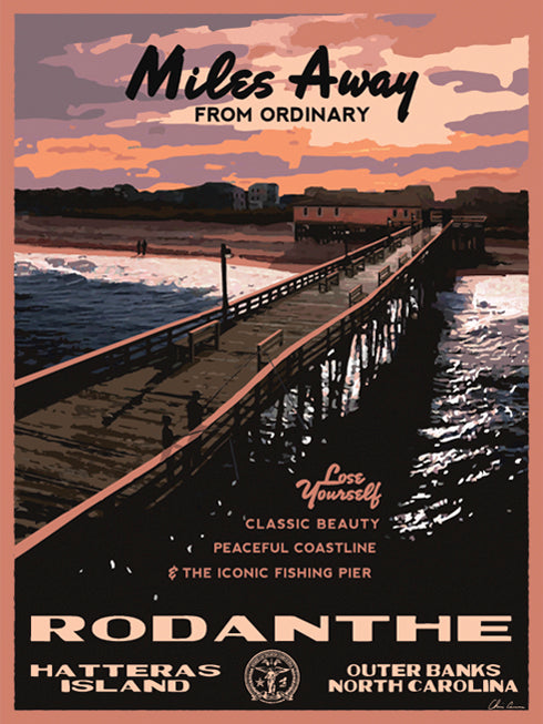 OBX Mid-Century Modern Inspired Posters