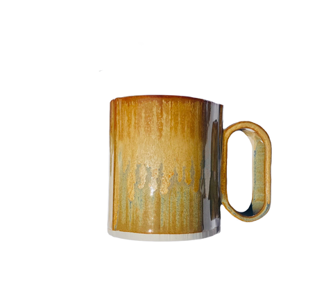 Stoneware Bay Mug in Amber