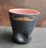 Wendy Padgett Design Wine Cup with 24k Gold Mustache