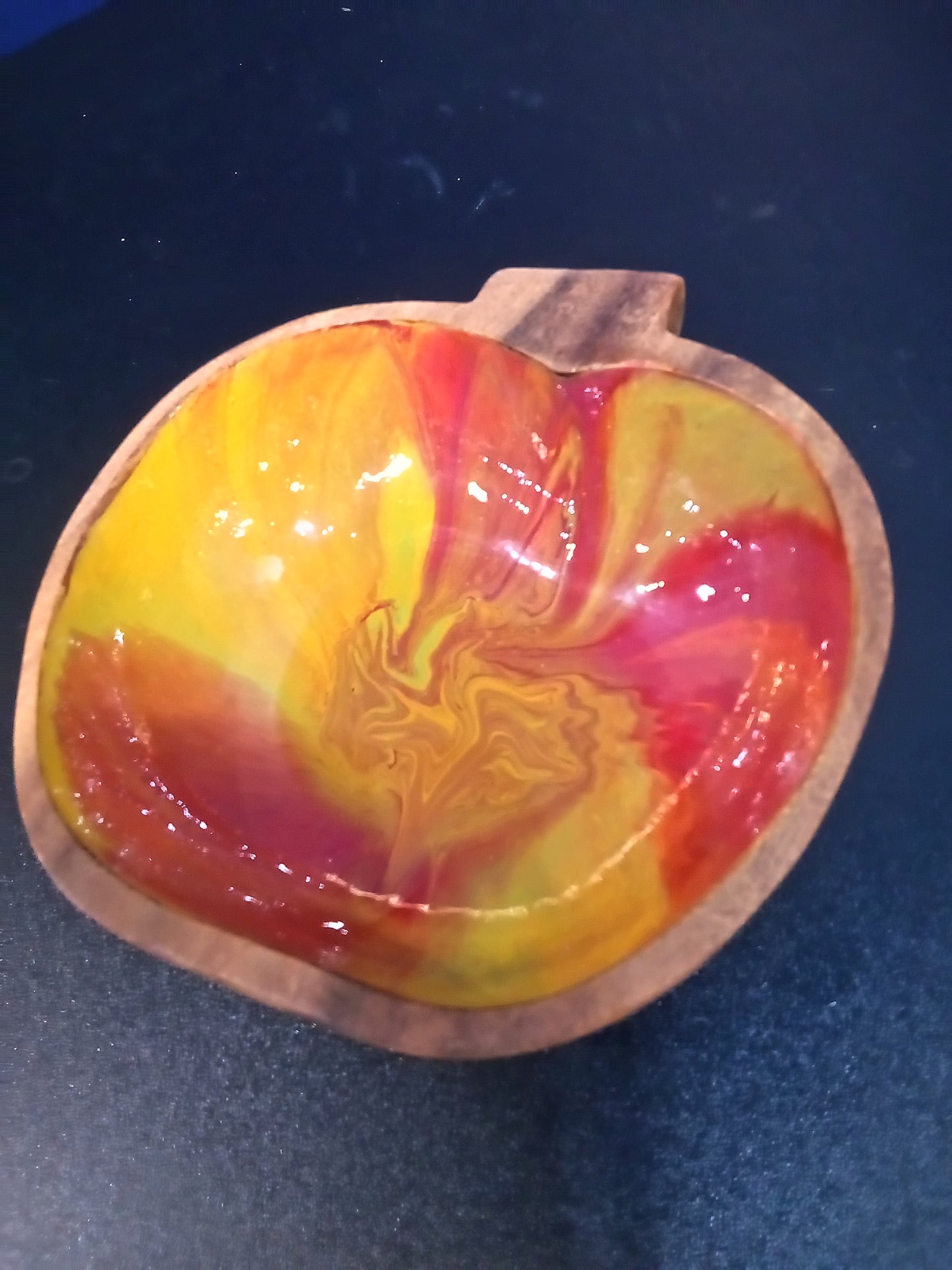 Small/Medium Hand Painted Resin Vintage Bowls (Various Shapes & Colors)
