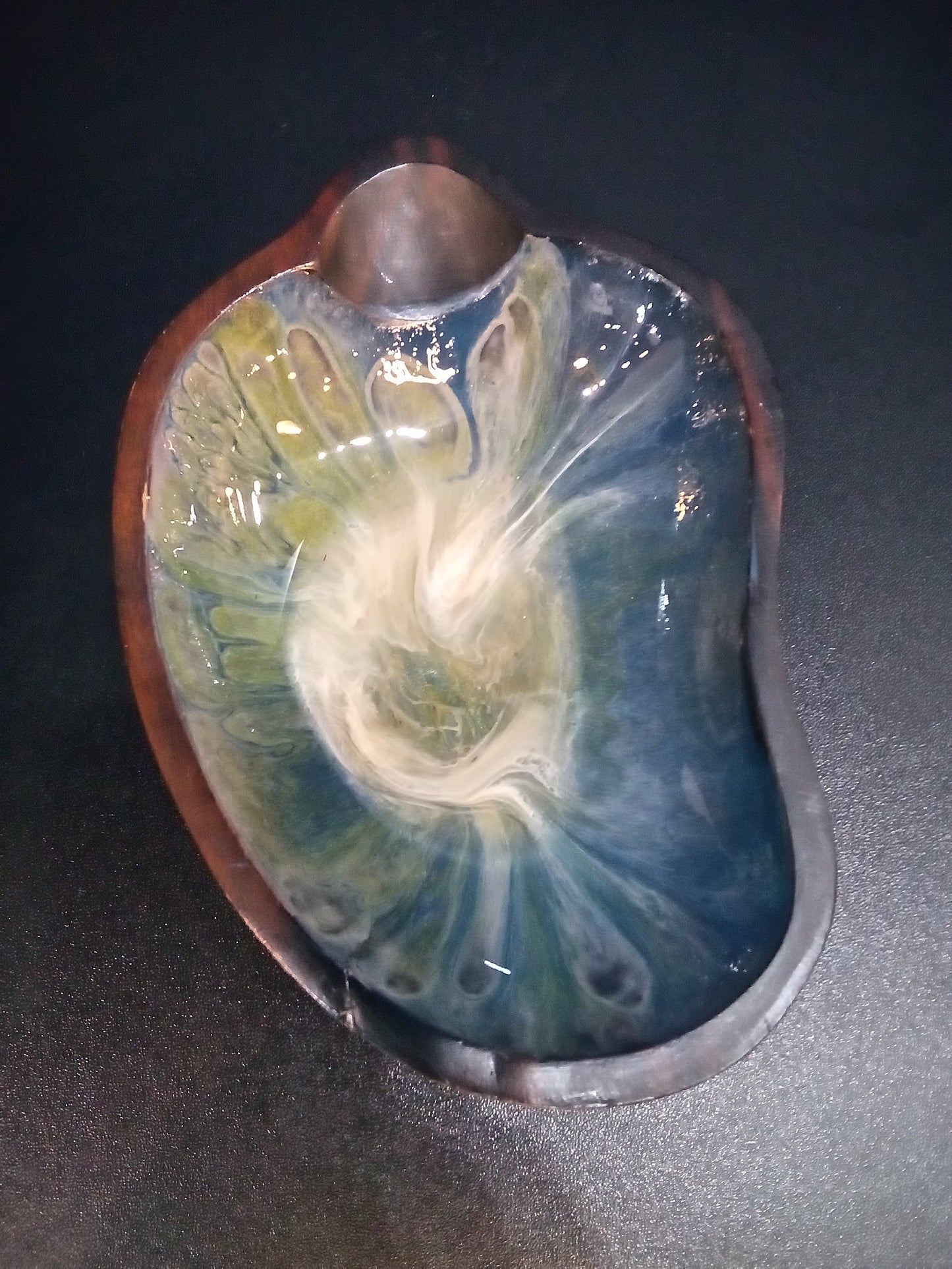 Small/Medium Hand Painted Resin Vintage Bowls (Various Shapes & Colors)