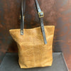 AmFm Stacy Leather Tote Bag Distressed