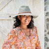 Wallaroo Women's Telluride Hat (in camel, sage, light grey)