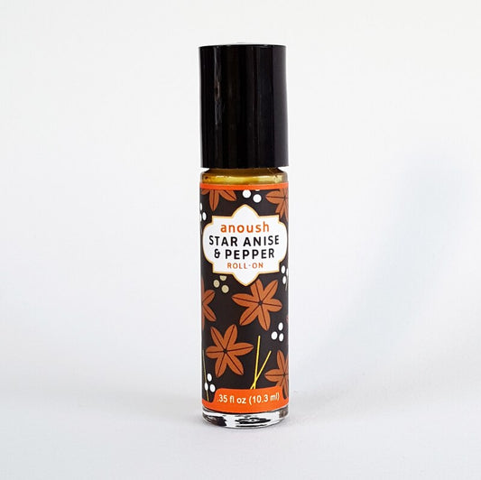 Anoush Star Anise & Pepper Essential Oil Roll-On