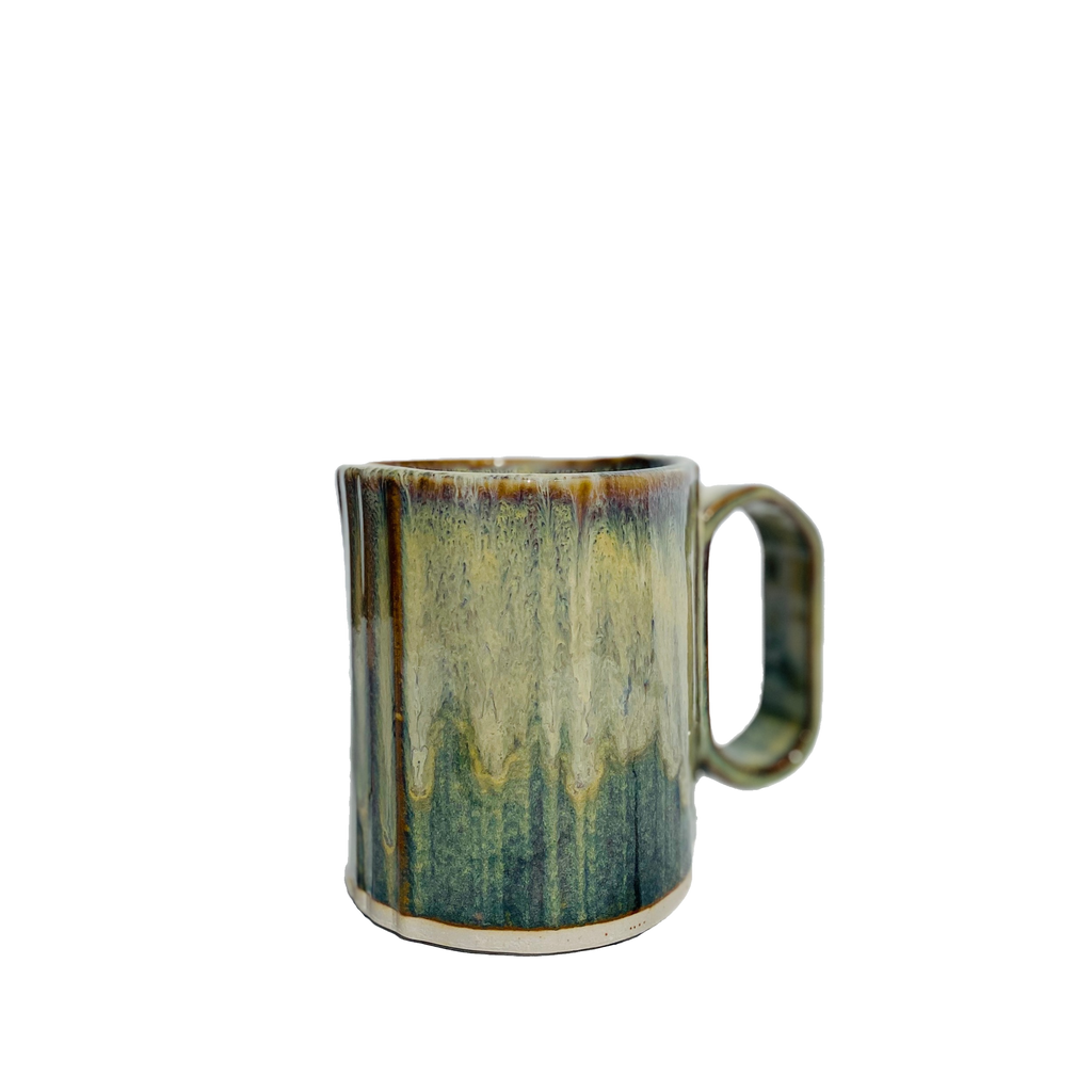 Stoneware Bay Mug in Jade