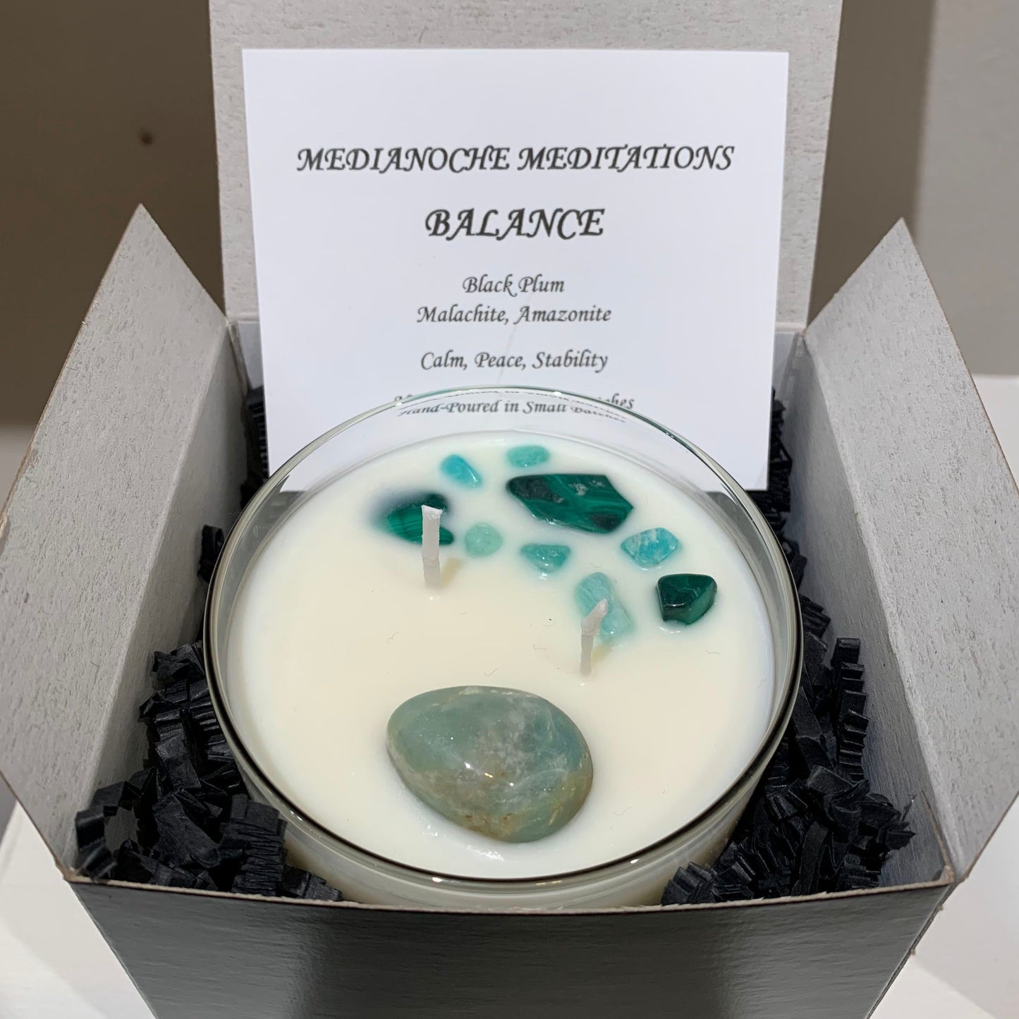 "Balance" Peppermint & Eucalyptus Hand-Poured Soy Candle