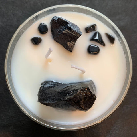 "Protect" Black Plum Hand-Poured Soy Candle