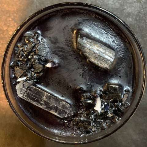 "Banish" Agar & Tonka Hand-Poured Soy Candle