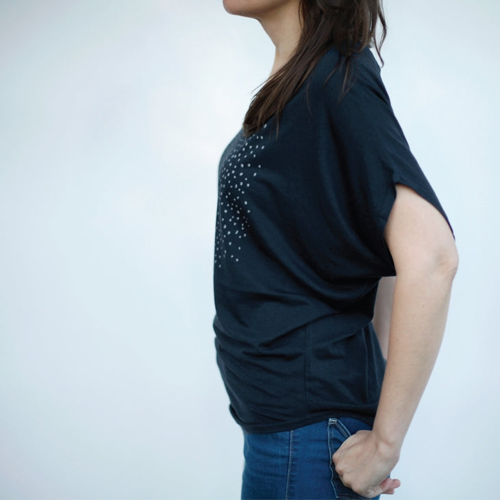 Meteor Shower Women's Dolman Sleeve Tee