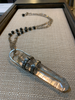 Obscuro Large Quartz Pendant Pendulum Necklace