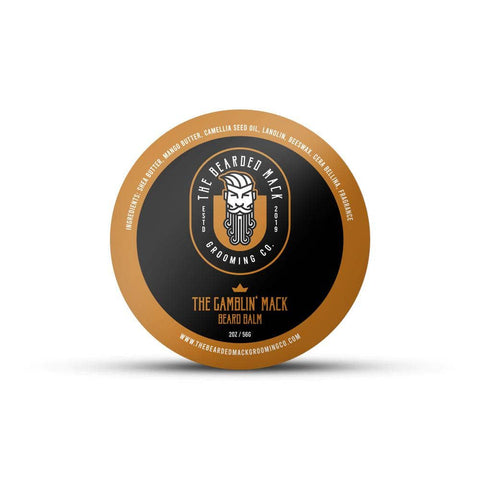 The Gamblin' Mack Beard Balm- Oud, Leather & Frankincense