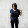 Eclipse Women's Dolman Sleeve Tee Deep Navy