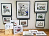 Framed Peyton Millikan Fine Art Prints 11x14