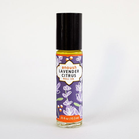 Anoush Lavender Citrus Essential Oil Roll-On