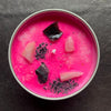 "Love Potion” 8oz Travel Hand-Poured Soy Pink Candle