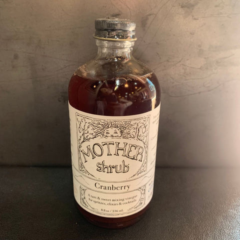 MOTHER Shrub Cranberry Drinking Vinegar