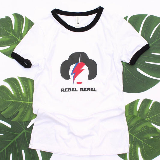 Rebel Rebel Leia Ringer Tee