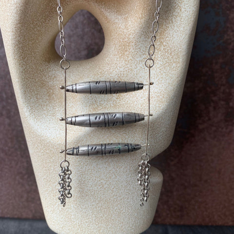 ObscurO Jewelry Three Step Ladder Necklace