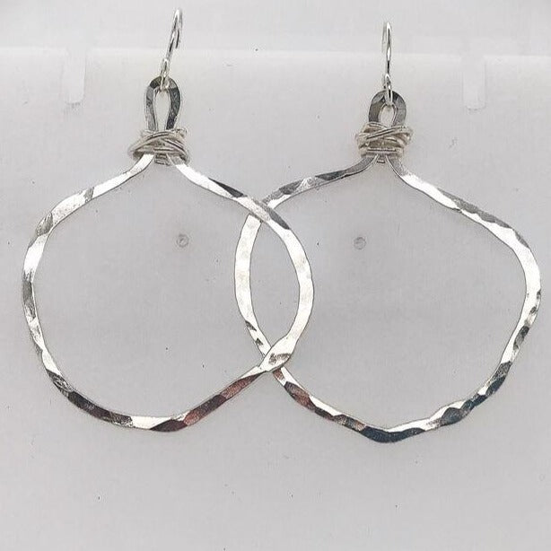 Obscuro Jewelry Silver Veruschka Hoops - Small