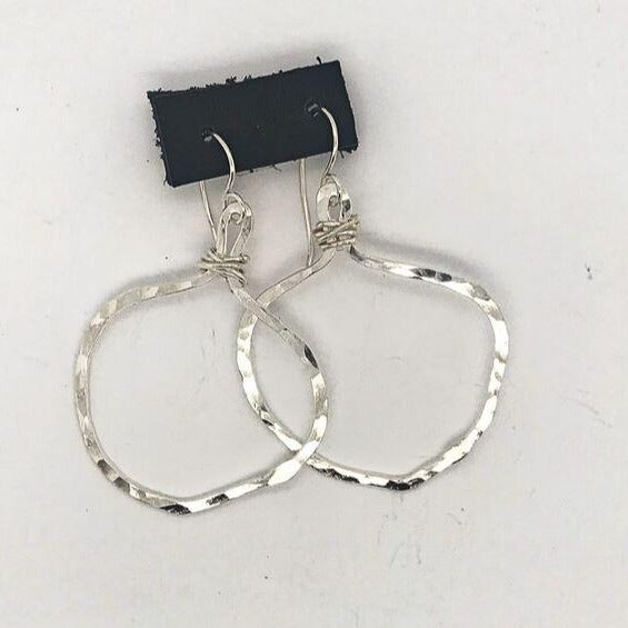 Obscuro Jewelry Silver Veruschka Hoops - Small