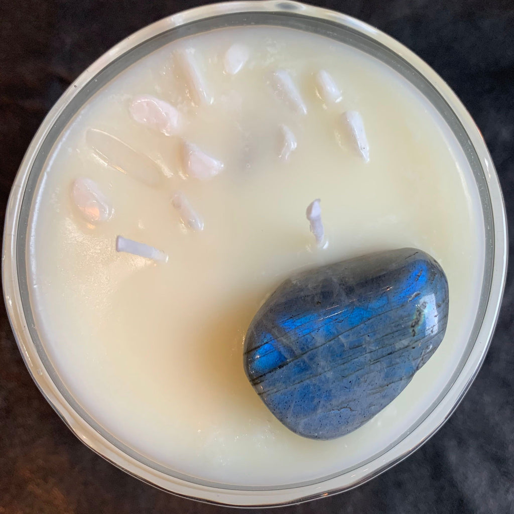 "Inspire" Sea Salt & Amber Hand-Poured Soy Candle